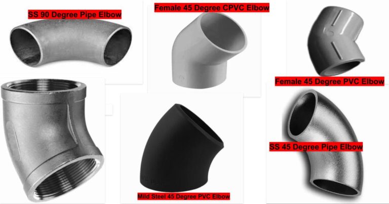 45 Degree Pipe Elbow