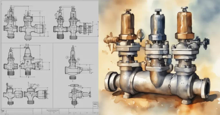 Pressure Reducing Valve (PRV) drawing
