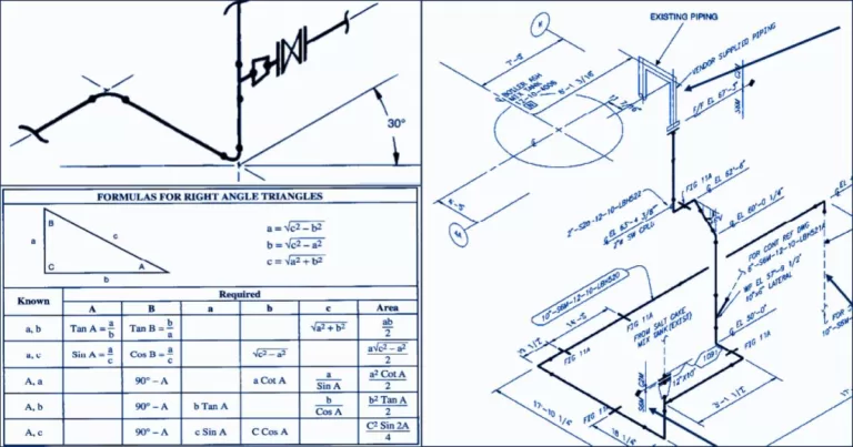 Piping design isometric