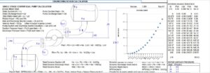 SINGLE STAGE CENTRIFUGAL PUMP CALCULATION