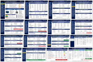 Compressor sizing tool dashboard overview