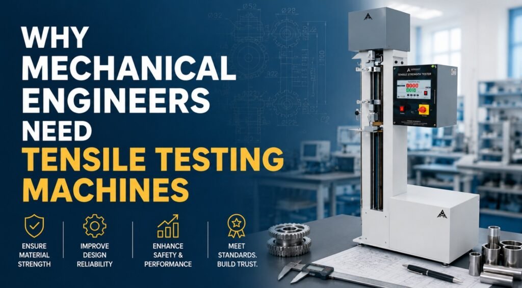 Why Mechanical Engineers Need Tensile Testing Machines