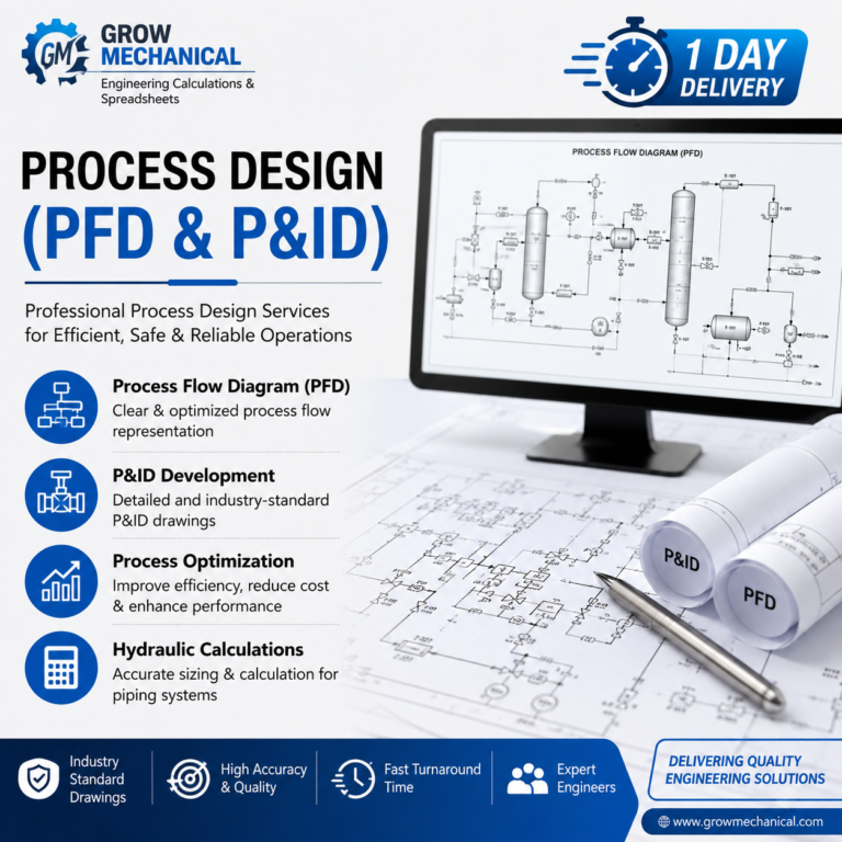 Process Design (PFD & P&ID) Engineering Services